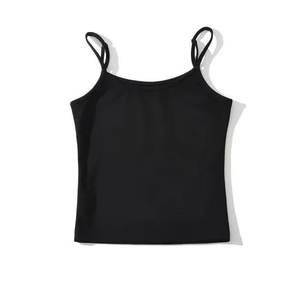 Summer  Cami Tank Top For Women Elastic Slim Crop Tops