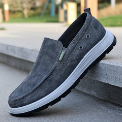 Breathable Comfortable Soft Bottom Men's Cloth Shoes Slip-on CosmikCart