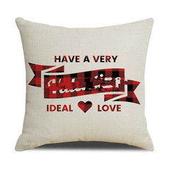 Day red pillowcase cushion coverValentine's Day red pillowcase cushion coverMaterial: Linen
 
 Size: 45*45cm
 
 color type: red
 
 Color: VR001, VR002, VR003, VR004
 
 Style: American
 
 Space: bedroomCosmikCartShopper