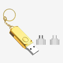 Compatible with Apple , Ultra-large capacity metal USB flash drive CosmikCart