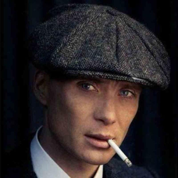 Wool Newsboy Cap – Classic Gatsby-Style Flat Cap for Men & Women