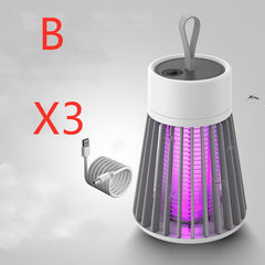 Anti Mosquitoes Portable Electric Mosquito Killer Lamp USB Insect Killer LED Mosquito Trap Bug Zapper RepellentAnti Mosquitoes Portable Electric Mosquito Killer Lamp USB Insect KillOverview:
 
 2 styles to choose from: USB type, charging type.
 
 Equipped with a handle, easy to carry.
 
 High efficiency, low energy consumption.
 
 Safe for humaCosmikCartShopper