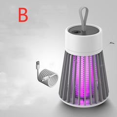 Anti Mosquitoes Portable Electric Mosquito Killer Lamp USB Insect Killer LED Mosquito Trap Bug Zapper RepellentAnti Mosquitoes Portable Electric Mosquito Killer Lamp USB Insect KillOverview:
 
 2 styles to choose from: USB type, charging type.
 
 Equipped with a handle, easy to carry.
 
 High efficiency, low energy consumption.
 
 Safe for humaCosmikCartShopper