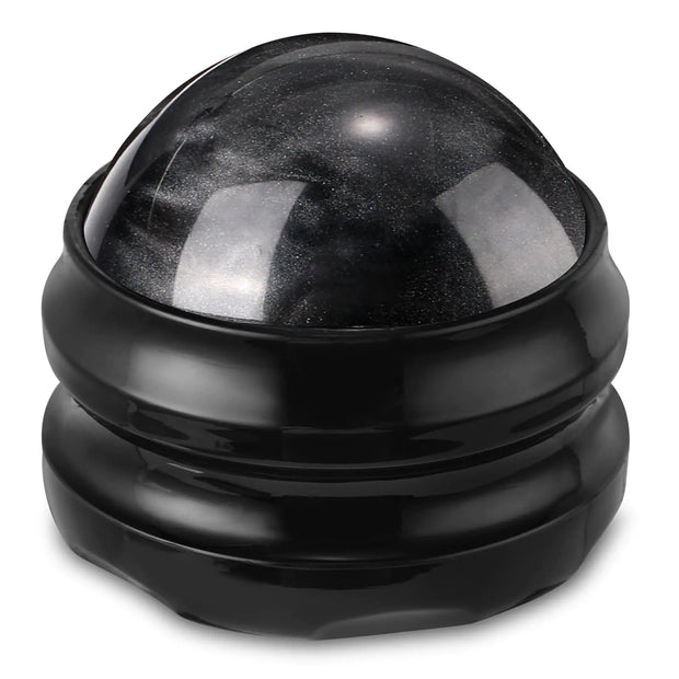 YESMET Massage Ball Massage Roller Ball Roller Ball Massager for Sore Muscles Pain Relief Relax Full Body Massage Tools for Shoulders Neck Back Feet Deep Tissue Joint Pain (Black)