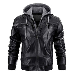 Zipper Pockets Fashion Warm Pu Leather Coat Mens ClothingHooded Jacket With Zipper Pockets Fashion Warm Pu Leather Coat Mens ClOverview:
 
 Unique design, stylish and beautiful.
 
 Good material, comfortable wear.
 
 A variety of colors, any choice.
 
 
 


 Product information:
 
 Pocket StCosmikCartShopper