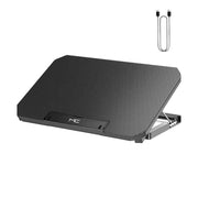 Gaming Laptop Cooling Pad with LED Display USB Ports Adjustable Stand High Speed Fan