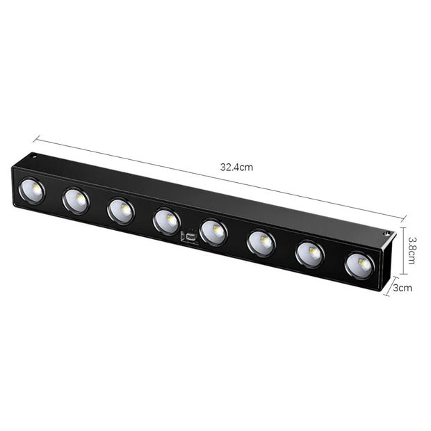 8 LED Solar Wall Light Outdoor Waterproof Garden Balcony Fence Lighting Lamp
