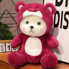 Bear Doll Small Size Teddy Bear Doll Ragdoll Plush ToyValentine's Day Cute Rose Little Bear Doll Small Size Teddy Bear Doll Product information:
 
 Color: Teddy bear red, Teddy Bear Blue, teddy bear dark brown, teddy bear light brown, transform Bear
 
 Specification: 25cm
 
 Applicable agCosmikCartShopper