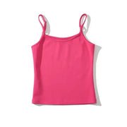Summer  Cami Tank Top For Women Elastic Slim Crop Tops