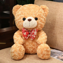 Bear Doll Small Size Teddy Bear Doll Ragdoll Plush ToyValentine's Day Cute Rose Little Bear Doll Small Size Teddy Bear Doll Product information:
 
 Color: Teddy bear red, Teddy Bear Blue, teddy bear dark brown, teddy bear light brown, transform Bear
 
 Specification: 25cm
 
 Applicable agCosmikCartShopper