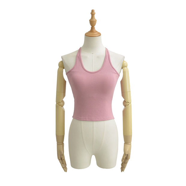 U-neck Strapless Tank Top
