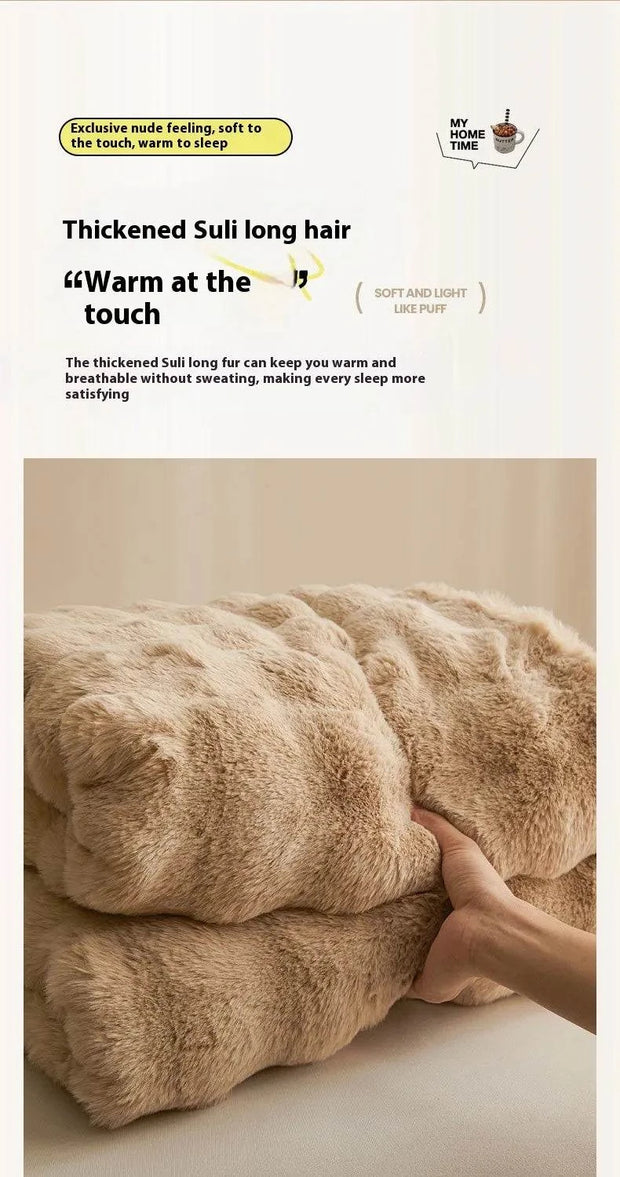 Thick Fleece Winter Double-sided Blanket CosmikCart