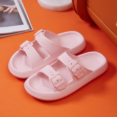 Outdoor Soft Bottom SandalsPlatform Slippers Women's Summer Buckle Home or Outdoor Soft Bottom SaOverview:
 
 Unique design, stylish and beautiful.
 
 Good material, comfortable wear.
 
 A variety of colors, any choice.
 
 
 


 Product information:
 
 Lining maCosmikCartShopper