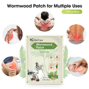 12pc/Bag Foot Neck Knee Waist Massage Stickers Wormwood Natural Plant Self-heating Relief Joint Ache Pain Cinnamon Ginger