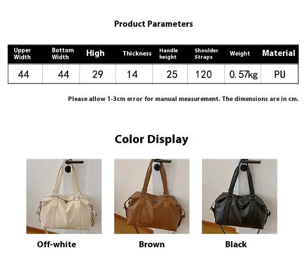 Fashion Women's Hand Carrying Large Capacity Shoulder Bag CosmikCart