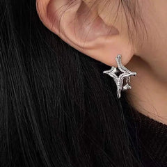 Asterism Rhinestone Earrings Zendrop