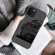 Suitable for iPhone 15 Japanese cartoon sports car phone case