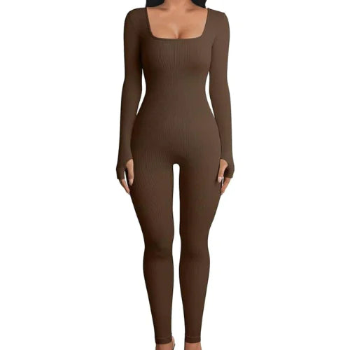 Long Sleeve Shapewear Jumpsuit CosmikCart