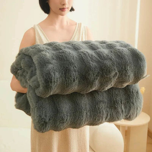 Thick Fleece Winter Double-sided Blanket CosmikCart