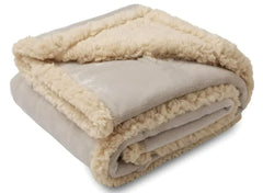 Flannel Shu Cotton Sherpa Thickened Blanket CosmikCart