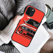 Suitable for iPhone 15 Japanese cartoon sports car phone case