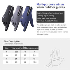 Winter Warm Ski Gloves Men Gloves CosmikCart