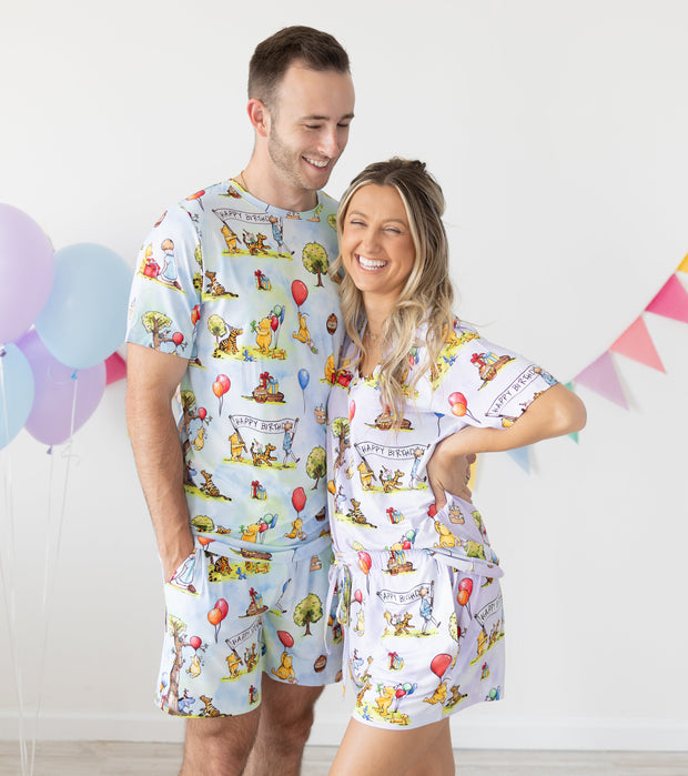 Hundred Acre Birthday Mens 2pc Pajamas