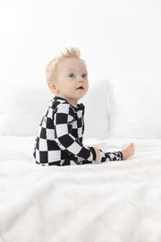Checkered Llamas Convertible Zippy