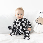 Checkered Llamas Convertible Zippy