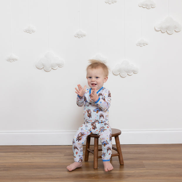 Let's Fly 2pc Long Sleeve Pajamas