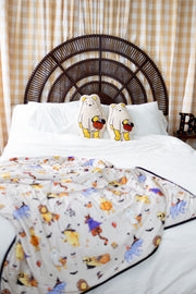 Spooky Acre Friends Snuggle Blanket