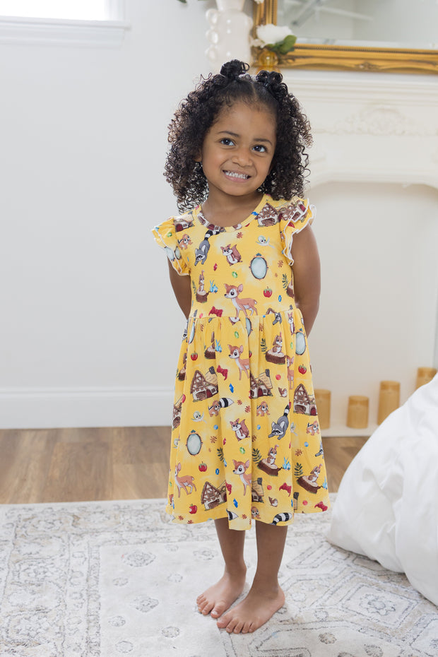 The Woods Flutter Twirl Dress with Shorts