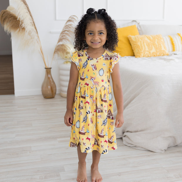 The Woods Flutter Twirl Dress with Shorts