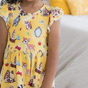 The Woods Flutter Twirl Dress with Shorts