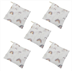 5-Pack Baby Cotton Face Towels CosmikCart