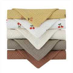 5-Pack Baby Cotton Face Towels CosmikCart