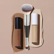 1pc Double Head Professional Makeup Brush Set 2 In 1