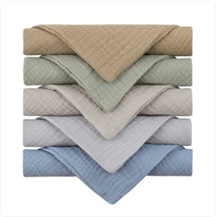 5-Pack Baby Cotton Face Towels CosmikCart