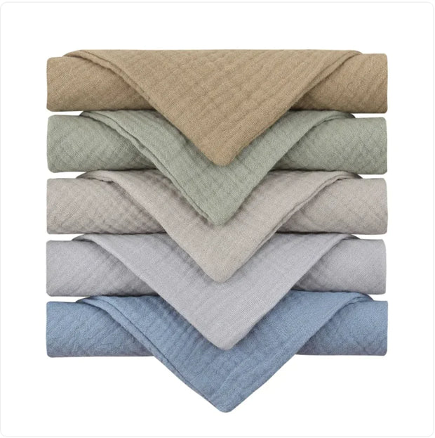 5-Pack Baby Cotton Face Towels CosmikCart