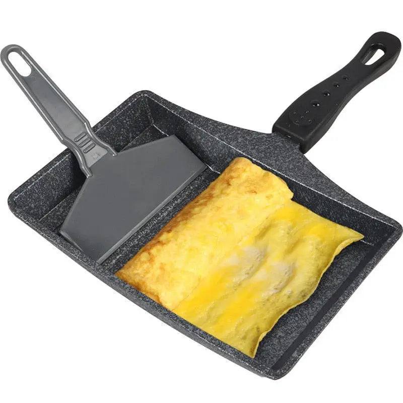 -Stick Wave Bottom SaucepanNon-Stick Wave Bottom SaucepanProduct Description
Master the art of Japanese cooking with the Non-Stick Wave Bottom Tamagoyaki Omelette Saucepan. This expertly designed pan is your ultimate tool CosmikCartShopper