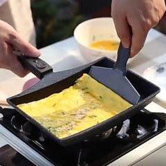 -Stick Wave Bottom SaucepanNon-Stick Wave Bottom SaucepanProduct Description
Master the art of Japanese cooking with the Non-Stick Wave Bottom Tamagoyaki Omelette Saucepan. This expertly designed pan is your ultimate tool CosmikCartShopper