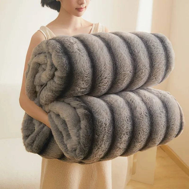 Thick Fleece Winter Double-sided Blanket CosmikCart