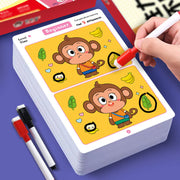 Erasable Spot the Difference Cards