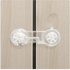 Transparent Baby Safety Lock for Cabinet Doors CosmikCart