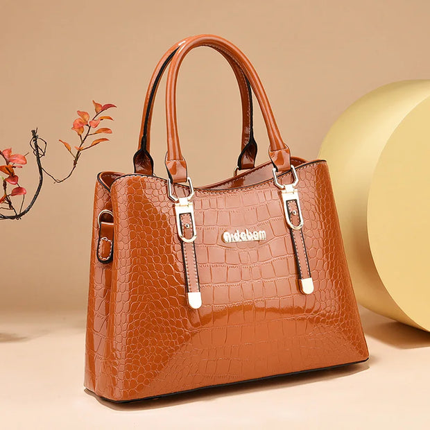 Trend Women Handbag Purses | Luxury Designer Female Soft Leather Shoulder Bag & Large Capacity Casual Crossbody Bag (Sac)
