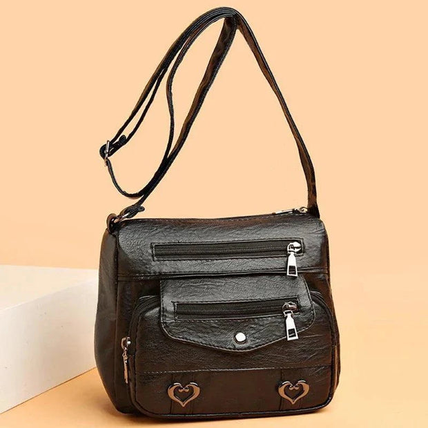 Neutral Style Rectangular Bag for Men and Women | Wide Capacity Casual Fashionable Single Shoulder Bag for Traveling