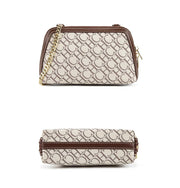 Shoulder Bag Fashion Retro Messenger Bag | Designer Light Luxury Crossbody Bag & Chain Suede Leather Bag (Chain Shoulder Bag)