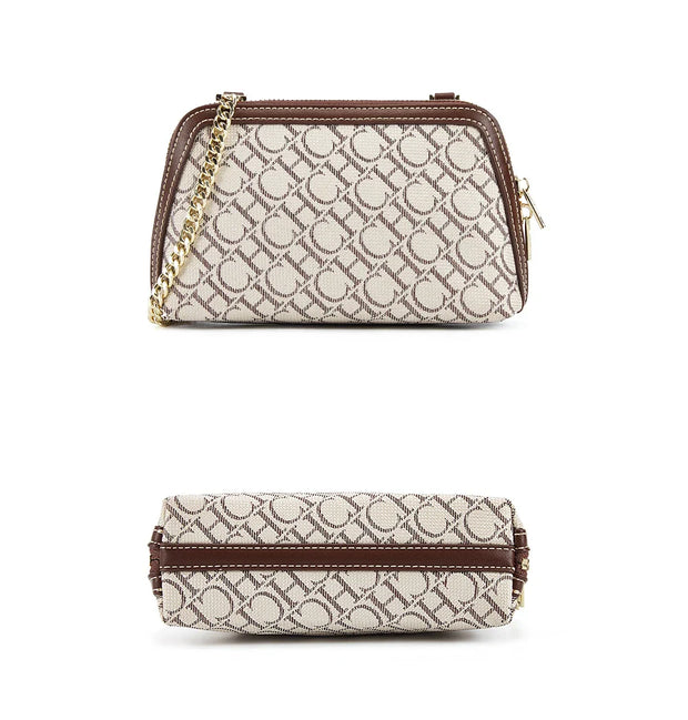 Shoulder Bag Fashion Retro Messenger Bag | Designer Light Luxury Crossbody Bag & Chain Suede Leather Bag (Chain Shoulder Bag)