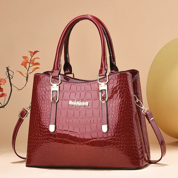Trend Women Handbag Purses | Luxury Designer Female Soft Leather Shoulder Bag & Large Capacity Casual Crossbody Bag (Sac)