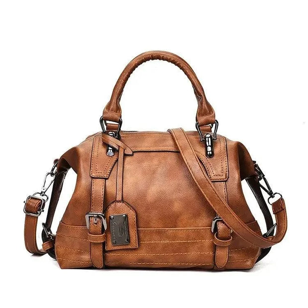 Women's PU Leather Crossbody Tote Handbag | Stylish Shoulder Bag for Daily Use